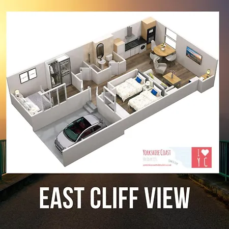 Apartment East Cliff View, Heart Of Whitby